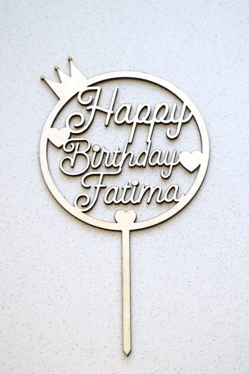 Cake Topper: ...