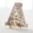 Custom laser cut wood letters - Décor: ...