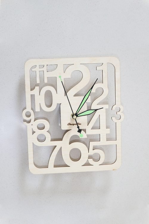 Numbers Wall Clock : ...
